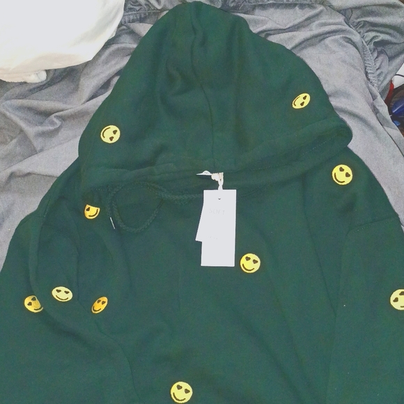 90 Degree By Reflex Other - LARGE Ultra soft reflex emoji hoodie
